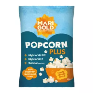 Popcorn Plus 20g - Enrichi en Vit. D & B12 - Marigold