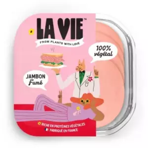 jambon végétal fumé la vie belgique