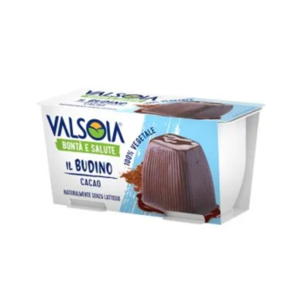 flanc au cacao vegan budino valsoia belgique