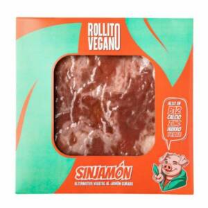 rollito vegano sinjamon jambon cru espagnol vegan vegetal belgique