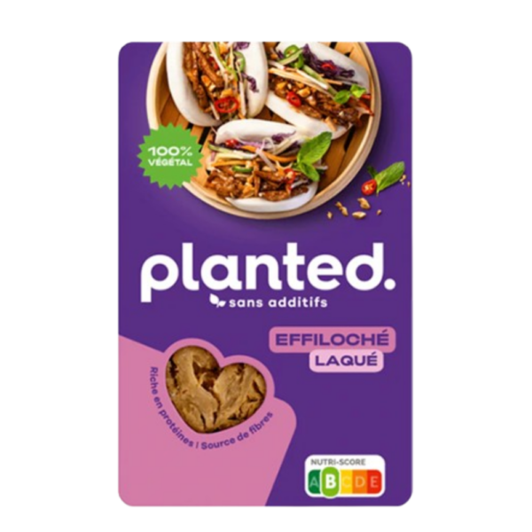 Effiloché viande vegan laqué 160g Planted belgique en ligne