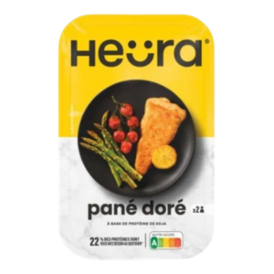 filets panés poisson vegan doré heura foods belgique