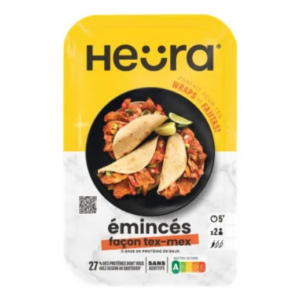 heura émincés vegan tex mex belgique